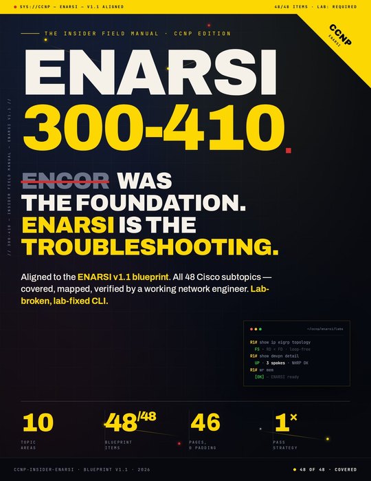 CCNP ENARSI 300-410 Field Manual cover