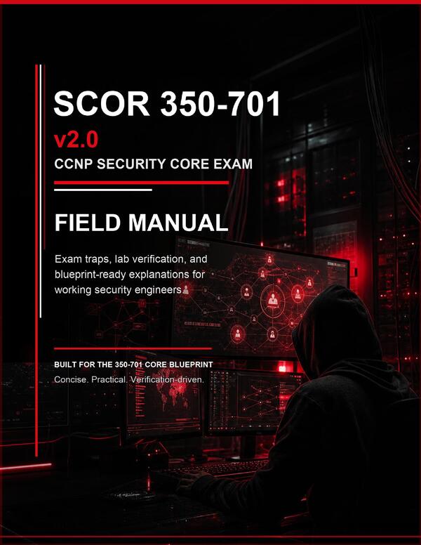 SCOR 350-701 v2.0 Field Manual cover